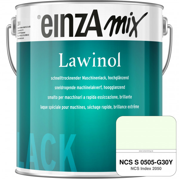 einzA Lawinol hochglänzend (NCS S 0505-G30Y)