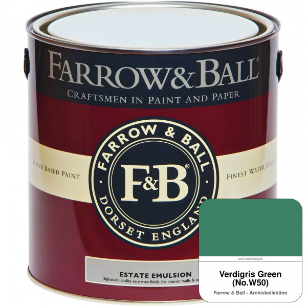 Estate Emulsion (Verdigris Green No. W50)