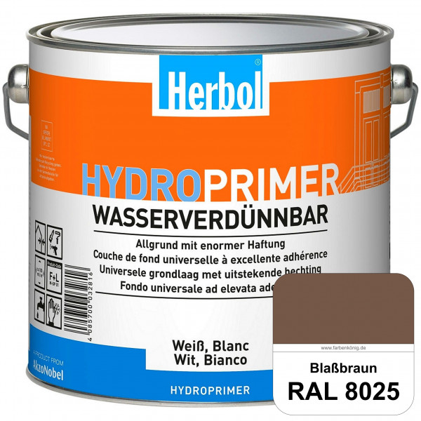 Hydroprimer (RAL 8025 Blassbraun) wasserverdünnbare Allgrund (Innen&Außen)