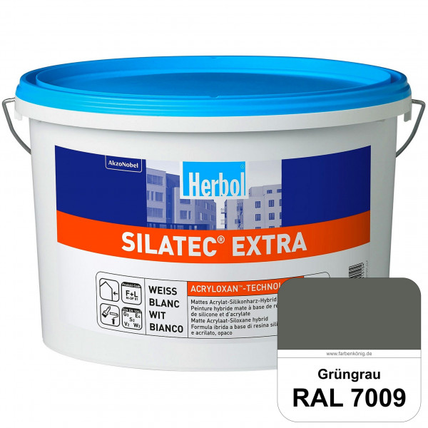 Silatec Extra (RAL 7009 Grüngrau) Siliconharz-Hybrid-Fassadenfarbe