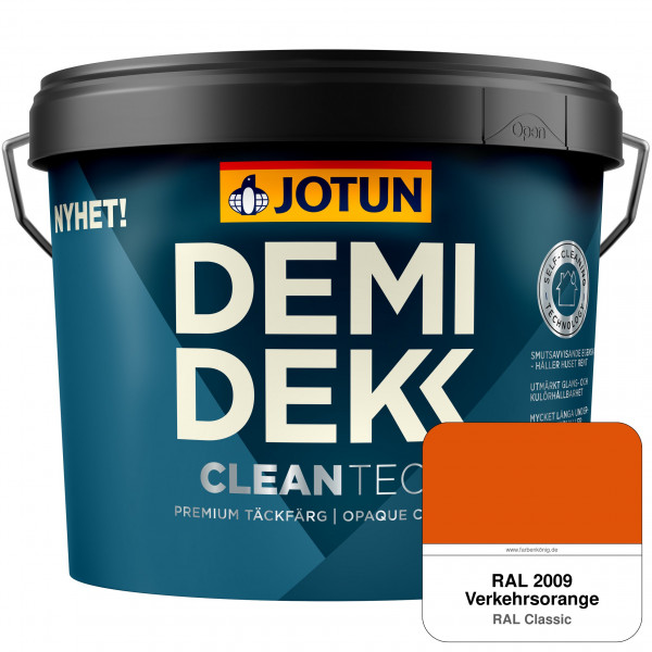 DEMIDEKK Cleantech (ehemals Demidekk Optimal, Demidekk Ultimate Täckfärg) - Deckende Holzfarbe für A