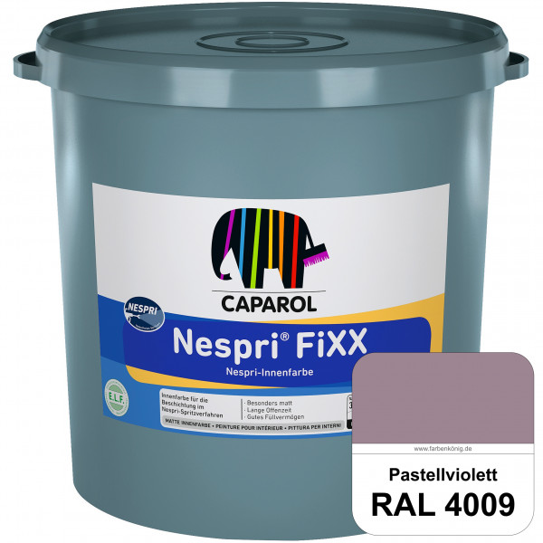 Nespri® FiXX (RAL 4009 Pastellviolett) Spezielle Innenfarbe für die rationelle Beschichtung im Nespr