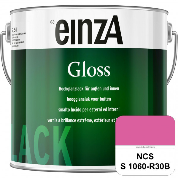 einzA Gloss (NCS S 1060-R30B) Hochwertiger Alkydharzlack in Premium-Qualität, hochglänzend.