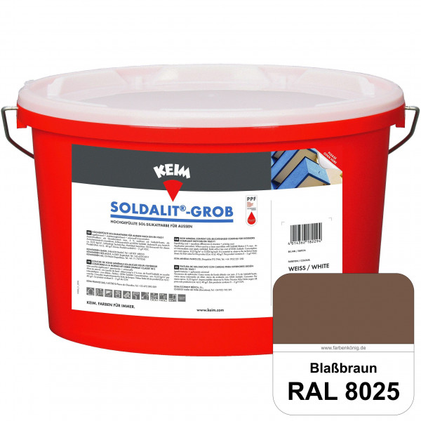 KEIM Soldalit®-Grob (RAL 8025 Blassbraun)