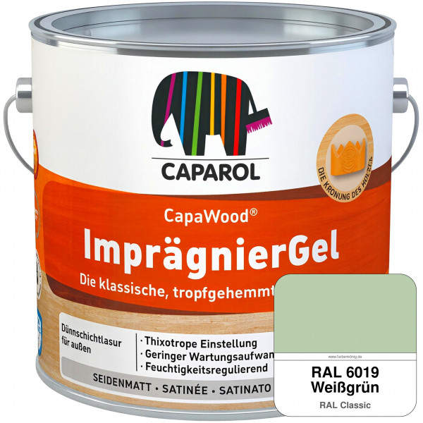 CapaWood® ImprägnierGel (RAL 6019 Weißgrün) - ersetzt Capadur LasurGel