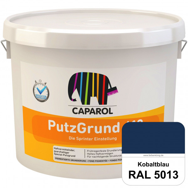 Putzgrund 610 SPRINTER (RAL 5013 Kobaltblau) Grundanstrich & Haftbrücke für Strukturputz-Beschichtun