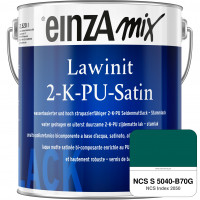 einzA Lawinit 2-K-PU Satin Stammlack (NCS S 5040-B70G)