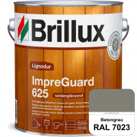 ImpraGuard 625 (RAL 7023 Betongrau) imprägnierende Lasur (lösemittelhaltig) für allen Laub- und Nade