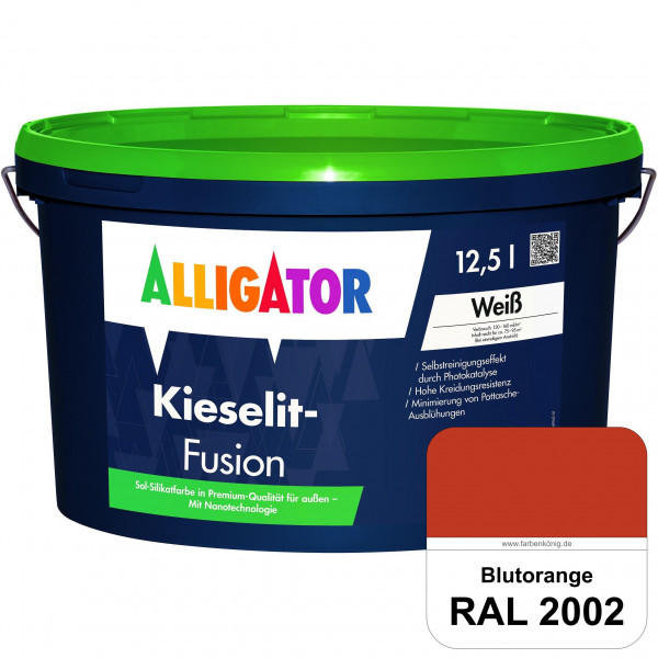 Kieselit Fusion (RAL 2002 Blutorange)