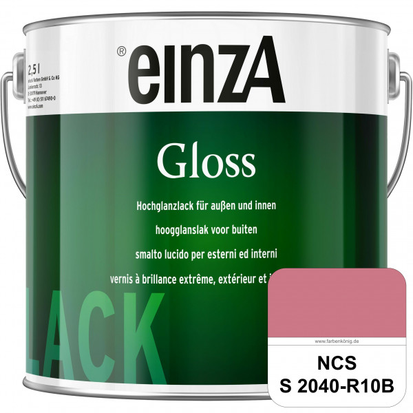 einzA Gloss (NCS S 2040-R10B) Hochwertiger Alkydharzlack in Premium-Qualität, hochglänzend.
