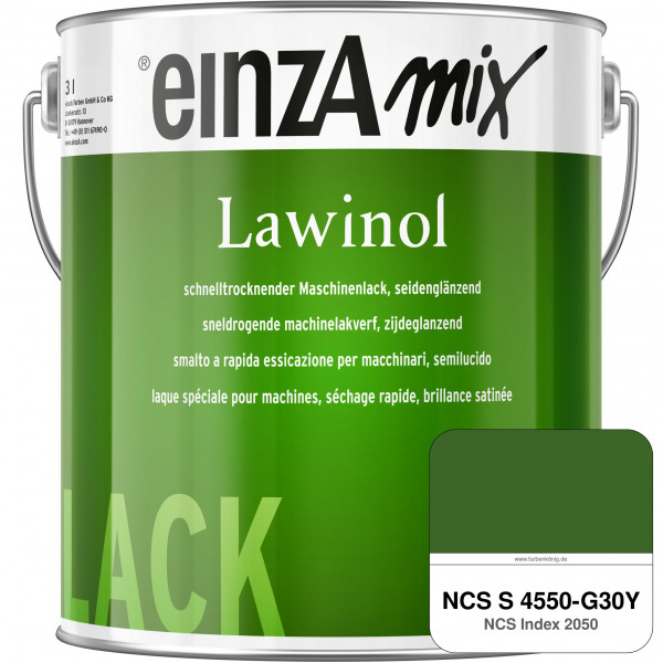 einzA Lawinol seidenglänzend (NCS S 4550-G30Y)