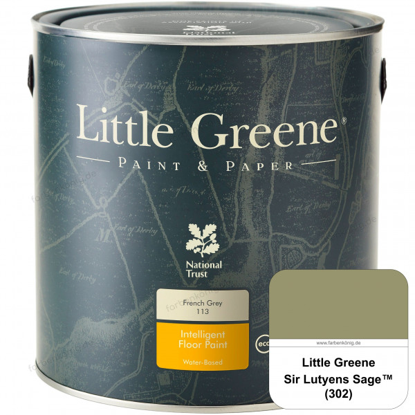 Intelligent Floor Paint (302 Sir Lutyens Sage)