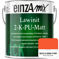 einzA Lawinit 2-K-PU Matt Stammlack (NCS S 0580-Y70R)