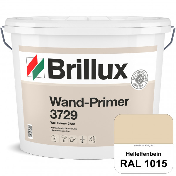 Wand-Primer ELF 3729 (RAL 1015 Hellelfenbein) Spezialgrundierung für Gipskarton, -putz und Beton (in