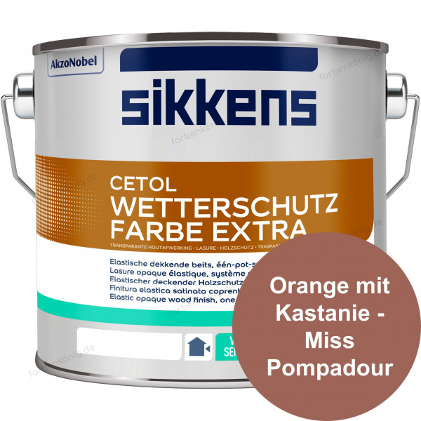 Cetol Wetterschutzfarbe Extra (B-Ware) - 1 Liter (Wunschfarbton)