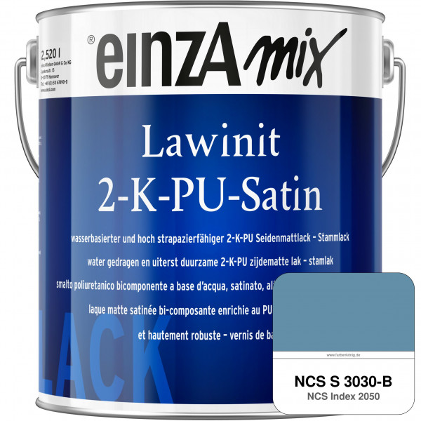 einzA Lawinit 2-K-PU Satin Stammlack (NCS S 3030-B)