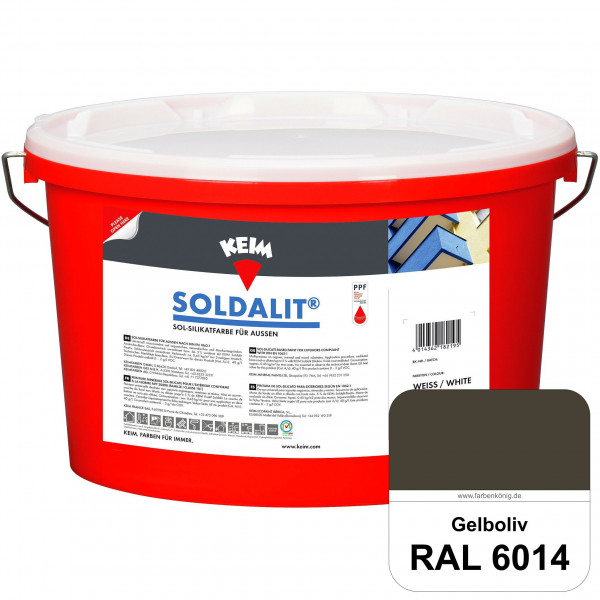 KEIM Soldalit® (RAL 6014 Gelboliv)