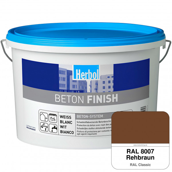 Beton Finish (RAL 8007 Rehbraun)