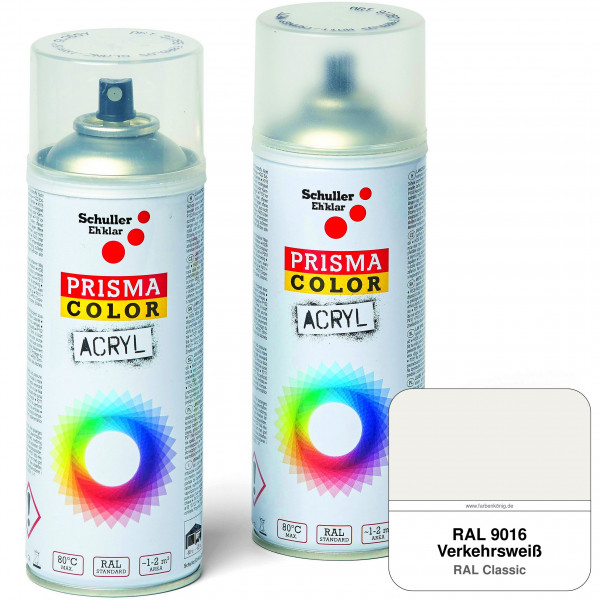 Prisma Color Glänzend (RAL 9016 Verkehrsweiß)