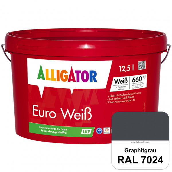 Euro Weiß LKF (RAL 7024 Graphitgrau)