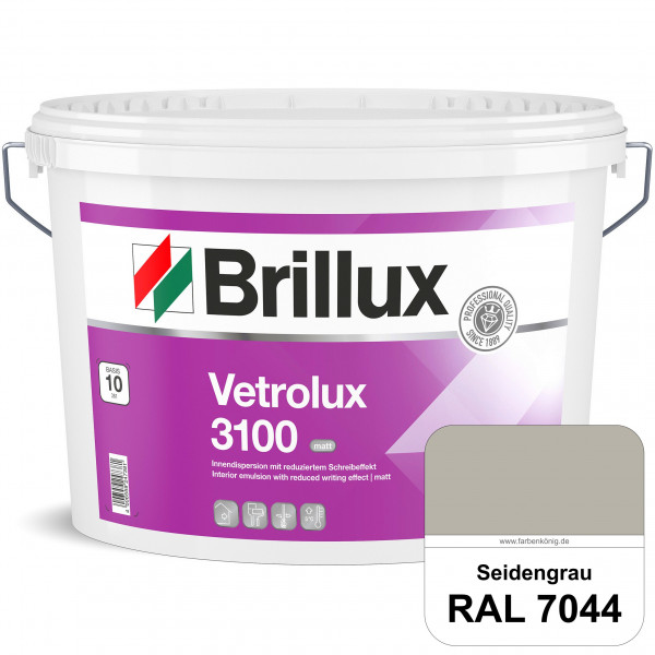 Vetrolux ELF 3100 (RAL 7044 Seidengrau) matte & gut zu reinigende Spezial-Innenfarbe