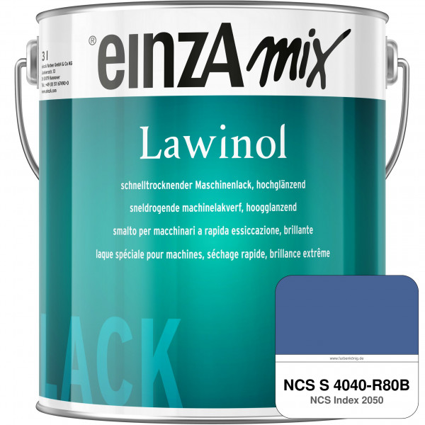 einzA Lawinol hochglänzend (NCS S 4040-R80B)