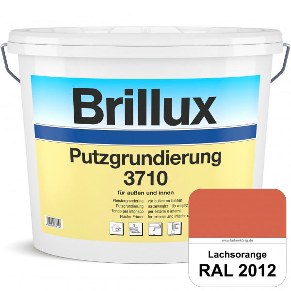 Putzgrundierung 3710 (RAL 2012 Lachsorange) Wetterbeständige & quarzhaltige Grundierfarbe auf Disper