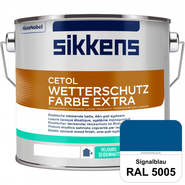 Cetol Wetterschutzfarbe Extra (RAL 5005 Signalblau)