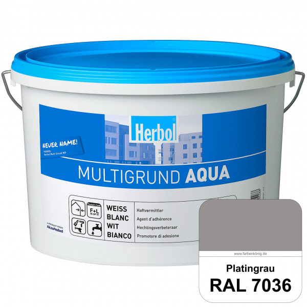 Multigrund Aqua (RAL 7036 Platingrau) Haftvermittler für außen & innen