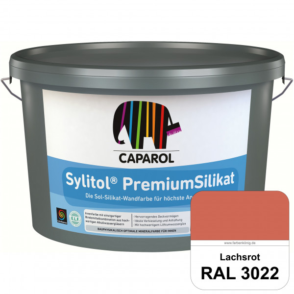 Caparol Sylitol PremiumSilikat (RAL 3022 Lachsrot) - ehemals Histolith PremiumSilikat
