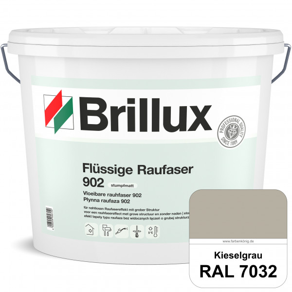 Flüssige Raufaser ELF 902 (RAL 7032 Kieselgrau) Spezial-Dispersionsfarbe mit Raufasereffekt