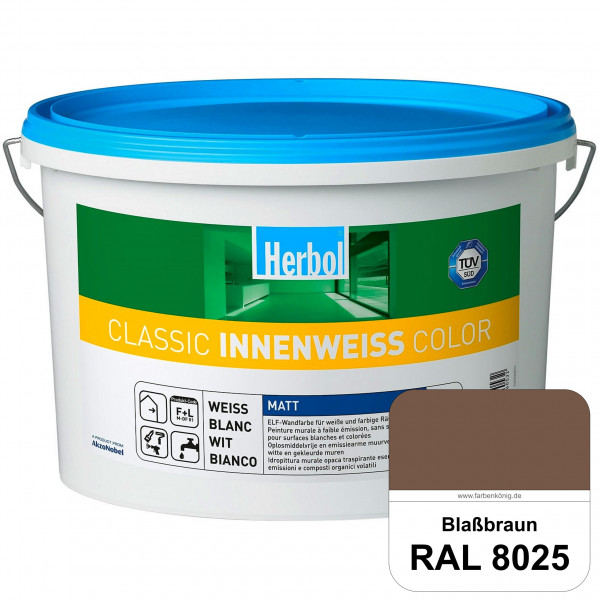 Classic Innenweiss Color (RAL 8025 Blassbraun) Hochwertige Renovierungsfarbe