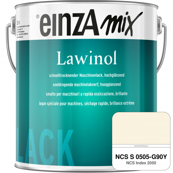 einzA Lawinol hochglänzend (NCS S 0505-G90Y)