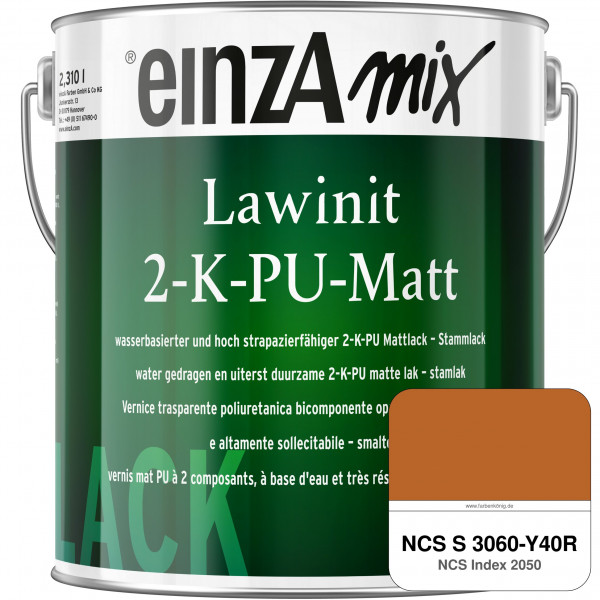 einzA Lawinit 2-K-PU Matt Stammlack (NCS S 3060-Y40R)