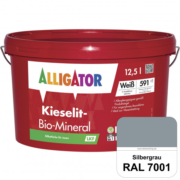 Kieselit-Bio-Mineral LKF (RAL 7001 Silbergrau)