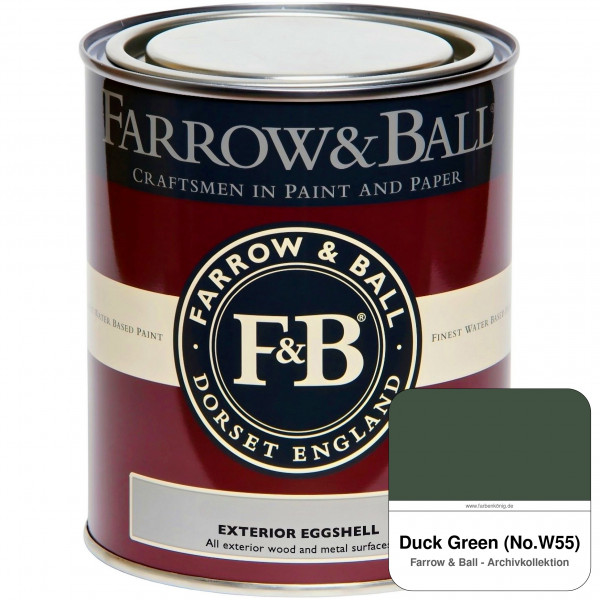 Exterior Eggshell (Duck Green No. W55)