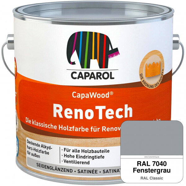 CapaWood® RenoTech (RAL 7040 Fenstergrau) - ersetzt Capadur RenoTech