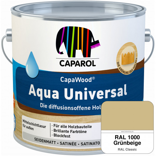CapaWood® Aqua Universal (RAL 1000 Grünbeige)