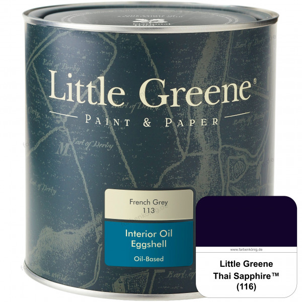 Interior Oil Eggshell (116 Thai Sapphire)