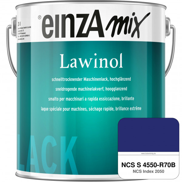 einzA Lawinol hochglänzend (NCS S 4550-R70B)