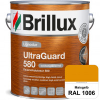Lignodur UltraGuard 580 (Dauerschutzlasur 580) RAL 1006 Maisgelb