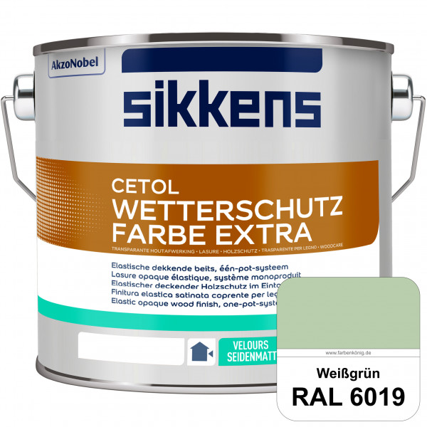 Cetol Wetterschutzfarbe Extra (RAL 6019 Weißgrün)