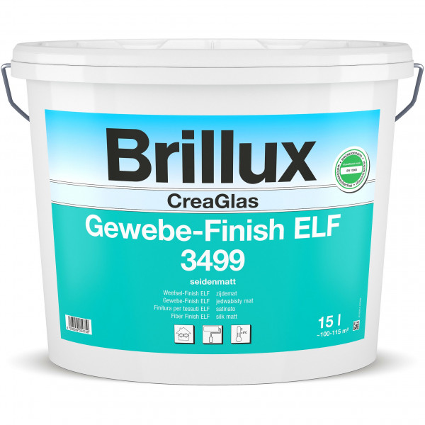 CreaGlas Gewebe-Finish ELF 3499 SM (Weiß)