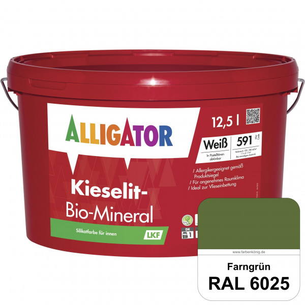Kieselit-Bio-Mineral LKF (RAL 6025 Farngrün)