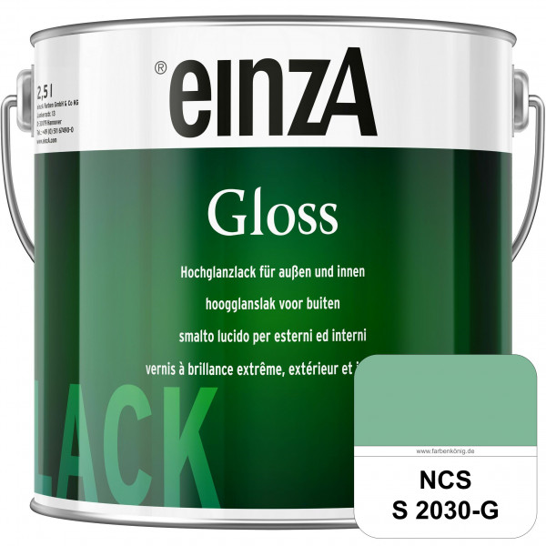 einzA Gloss (NCS S 2030-G) Hochwertiger Alkydharzlack in Premium-Qualität, hochglänzend.