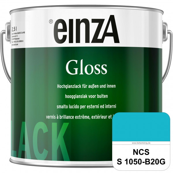 einzA Gloss (NCS S 1050-B20G) Hochwertiger Alkydharzlack in Premium-Qualität, hochglänzend.