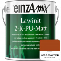 einzA Lawinit 2-K-PU Matt Stammlack (NCS S 3560-Y60R)