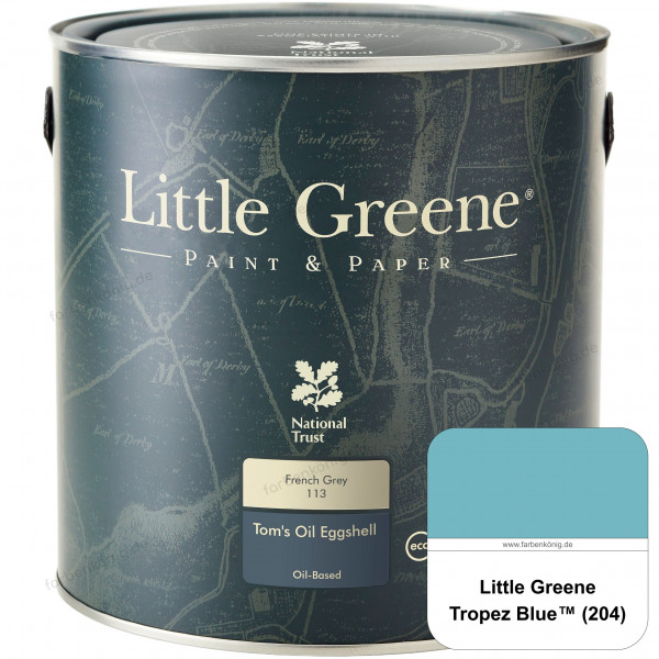 Tom's Oil Eggshell (204 Tropez Blue)