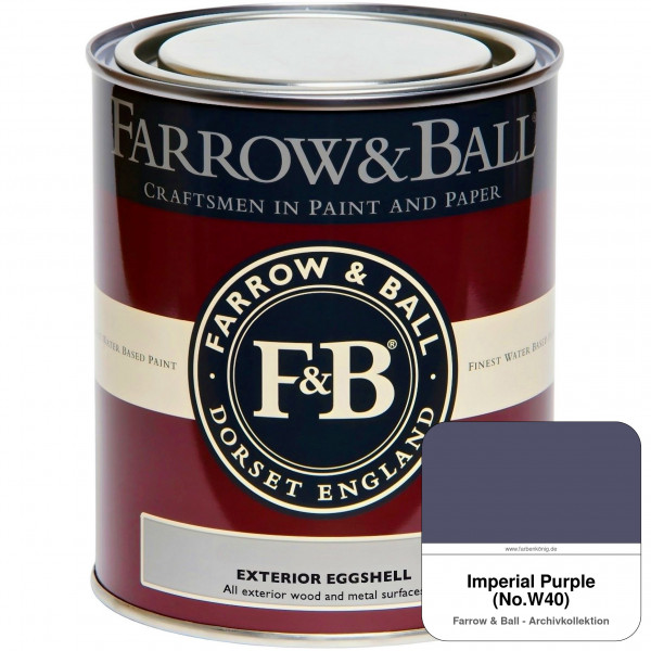 Exterior Eggshell (Imperial Purple No. W40)
