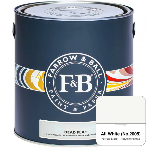 Dead Flat® (All White No. 2005)